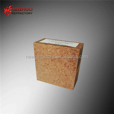 15% de contenido de SiC Silicio mullite ladrillo para horno rotativo estándar 230*114*65/55mm