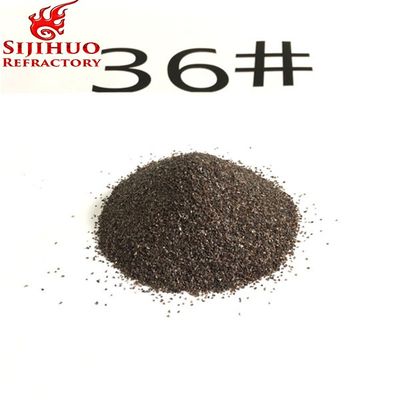 Grillado de precisión con abrasivo de corindón marrón personalizable en 12-220 granos