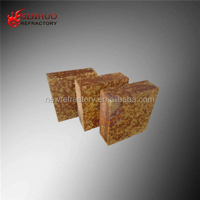 63% Contenido de Al2O3 Bloque de alumina para horno rotativo fabricado por Silica Mullite Brick
