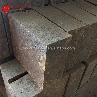 63% Contenido de Al2O3 Bloque de alumina para horno rotativo fabricado por Silica Mullite Brick