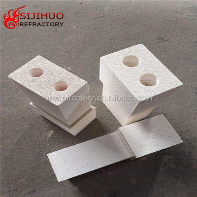 Refractoridad 1770°-2000° Alta burbuja de aluminio ladrillo refractario para horno industrial