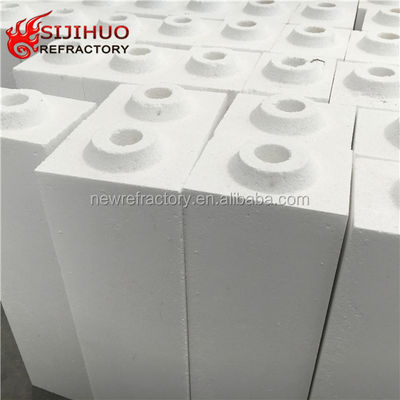 Refractoridad 1770°-2000° Alta burbuja de aluminio ladrillo refractario para horno industrial