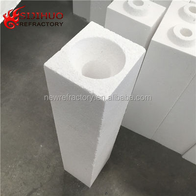 Refractoridad 1770°-2000° Alta burbuja de aluminio ladrillo refractario para horno industrial