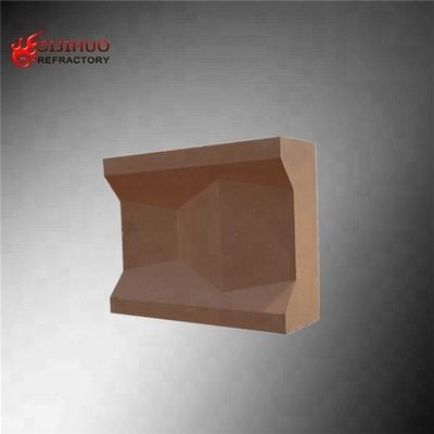 Bloque de aluminio de 230x114x65mm para ladrillo de revestimiento aislante de arcilla de peso ligero refractario rojo