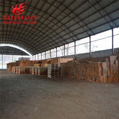 Bloque de aluminio de 230x114x65mm para ladrillo de revestimiento aislante de arcilla de peso ligero refractario rojo