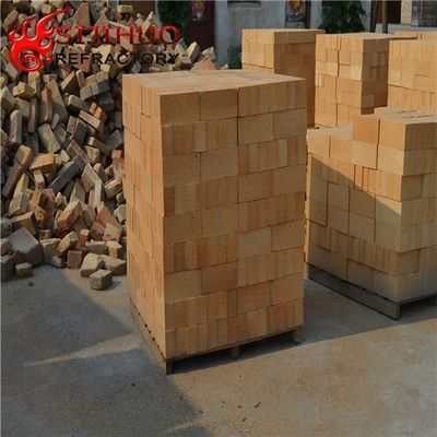 Bloque de aluminio de 230x114x65mm para ladrillo de revestimiento aislante de arcilla de peso ligero refractario rojo