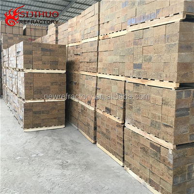 Bloque de alumina que proporciona un contenido de CaO del 0,34% para ladrillos de silicio mullite refractarios al fuego