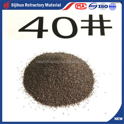 Densidad a granel 2.0-2.5 g/cm3 Aluminio fundido marrón calcinado para bloque de aluminio