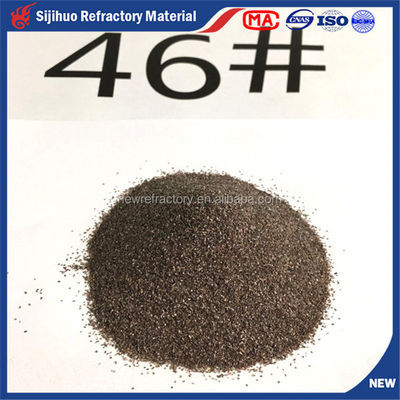 Densidad a granel 2.0-2.5 g/cm3 Aluminio fundido marrón calcinado para bloque de aluminio