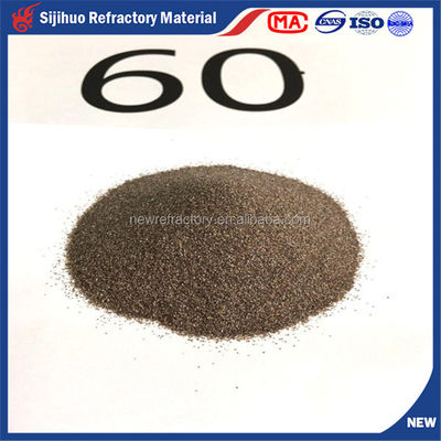 Densidad a granel 2.0-2.5 g/cm3 Aluminio fundido marrón calcinado para bloque de aluminio