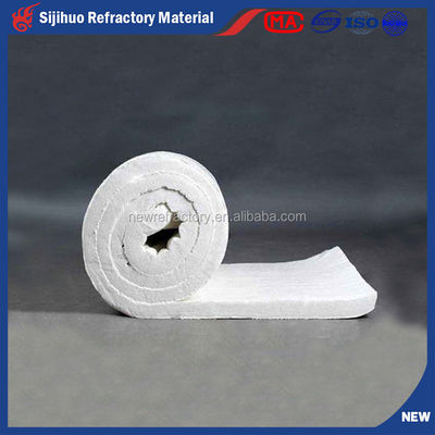 Refractario Revestimiento Rigidizante Cama de fibra cerámica con densidad de volumen 64/96/128/160 kg/m3