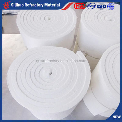 Refractario Revestimiento Rigidizante Cama de fibra cerámica con densidad de volumen 64/96/128/160 kg/m3