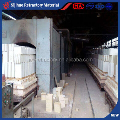 Bloques refractarios aislantes de mullita blanca para la construcción de hornos