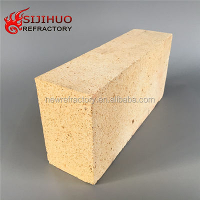 Refractoría común 1580° Refractoría 1770° ladrillo resistente a alcalinos para la construcción