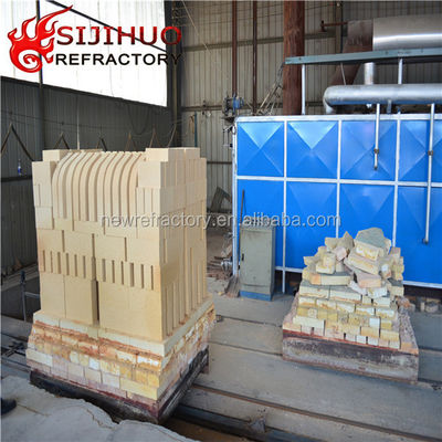 Refractoría común 1580° Refractoría 1770° ladrillo resistente a alcalinos para la construcción