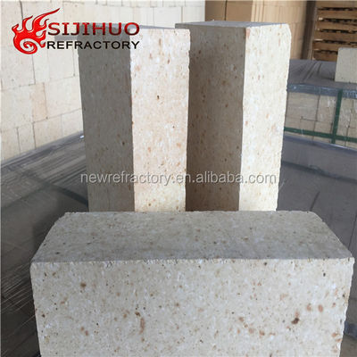 Bloque de aluminio amarillo para horno de vidrio 60 vida de calor cucharón ladrillo refractario personalización