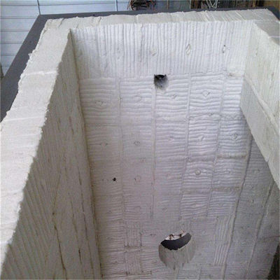 Cubierta de fibra cerámica de aislamiento térmico con certificado CE con contenido de MgO de 0,8-1%.2