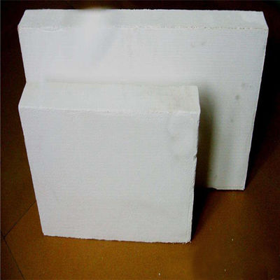 Material resistente a altas temperaturas Tabla de fibra cerámica blanca para hornos industriales