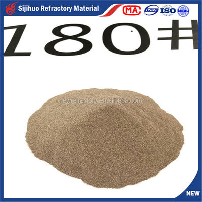 Óxido de aluminio fundido marrón/alumina/corindón para hornos industriales personalizables
