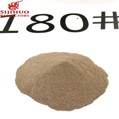 Polvo de corindón de óxido de aluminio marrón certificado ISO9001 para abrasivo 12-220