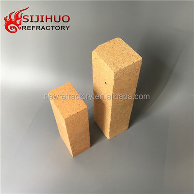 Grog Hard Stock ladrillo refractario para el piso del horno de pizza ISO9001 Certificado de baja alumina