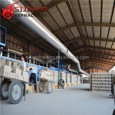 Grog Hard Stock ladrillo refractario para el piso del horno de pizza ISO9001 Certificado de baja alumina