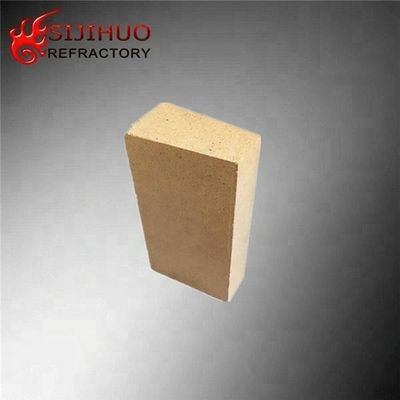 Refractoridad común ladrillo refractario de alumina amarillo para la fabricación de hornos de vidrio