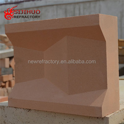 230x114x65mm Densidad a granel 0,6-0,8 g/cm3 Diatomita de aislamiento ladrillo para aislamiento