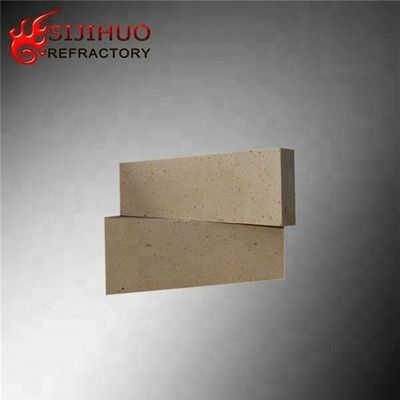 Tejas de ladrillo de andalucita de 230x114x65 mm para paredes ignífugas rojas en hornos industriales