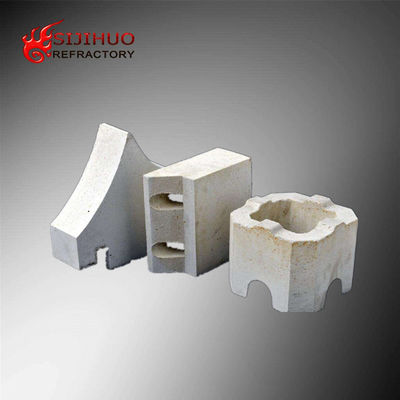 Buena resistencia al choque térmico Cordierite Mullite Refractory Board para poco contenido de CrO