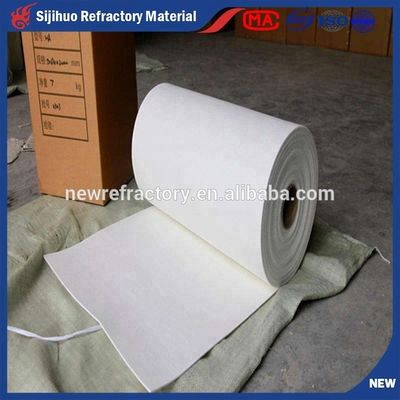 Largura mm 3650-14000 manta de fibra cerámica de alta densidad con certificación ISO9001