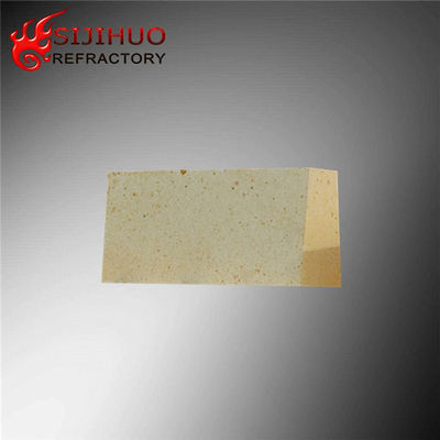 Contenido de SiO2 % 50%-65% Resistencia al alcalino ladrillo de aluminio amarillo para horno rotativo