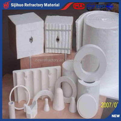 Cubierta de fibra cerámica de aluminosilicato 1260C para aislamiento térmico longitud mm 3650-14000