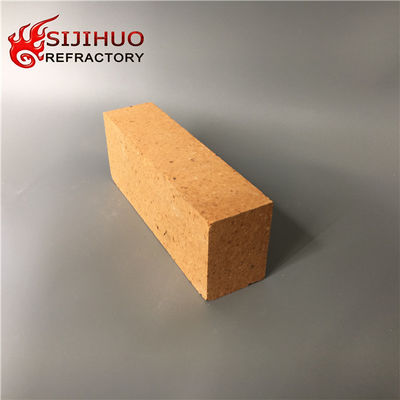 Baja porosidad de aluminio ladrillo de arcilla de fuego para horno de vidrio Refractoridad de 1580°-1770°