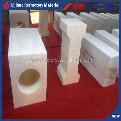Contenido de SiC de horno de revestimiento mullite ladrillo aislante para un rendimiento duradero
