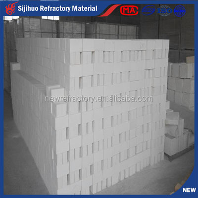 230x114x65mm Bloque de fuego blanco puro mullite aislante térmico ladrillo de conservación del calor