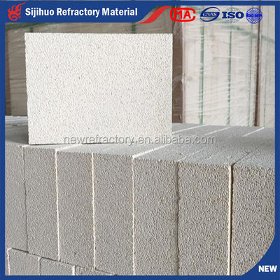 JM23/JM26 ladrillo de aislamiento mullite refractario para alta densidad de volumen 0,8-1,3 g/cm3