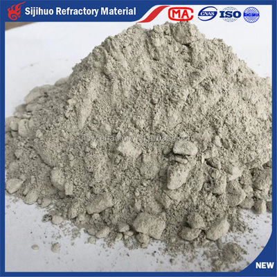 Hornos industriales 1-3 mm Alto rendimiento a temperatura de aluminio refractario mezcla de cemento fundible