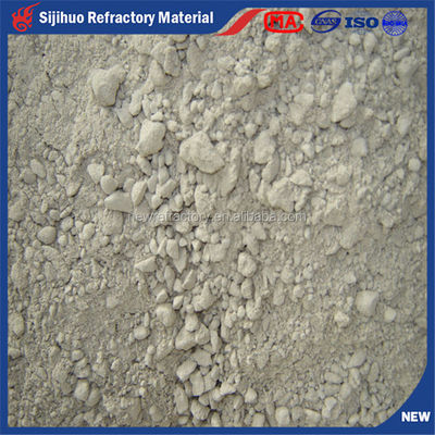 Hornos industriales 1-3 mm Alto rendimiento a temperatura de aluminio refractario mezcla de cemento fundible