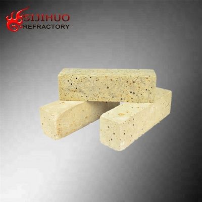 Hornos industriales Cemento fundible refractario resistente a los ácidos con bloque de alumina