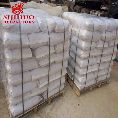 Hornos con cemento fundible reforzado con fibra de acero 1-3mm 90-97% Al2O3