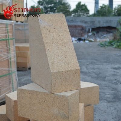 38-42% Contenido de Al2O3 Ladrillo de fuego sesgado con densidad de volumen de 2,0-2,5 g/cm3 y M