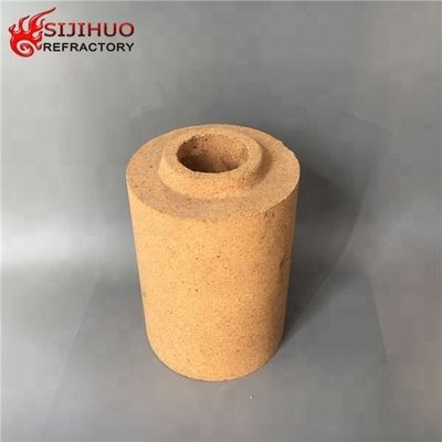 50T/D Capacidad Bloque de aluminio de forma personalizada Fuego de arcilla de acero ladrillo corredor para la industria del acero