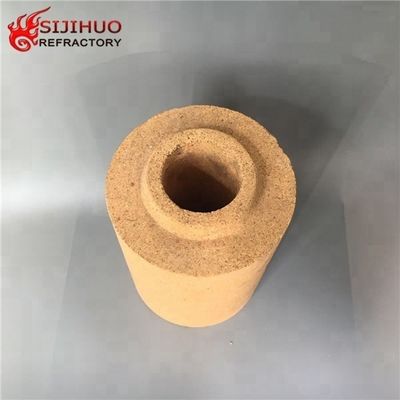 50T/D Capacidad Bloque de aluminio de forma personalizada Fuego de arcilla de acero ladrillo corredor para la industria del acero