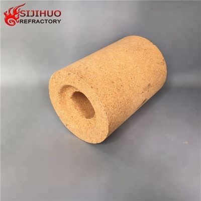 50T/D Capacidad Bloque de aluminio de forma personalizada Fuego de arcilla de acero ladrillo corredor para la industria del acero