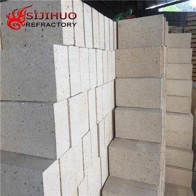 Hornos industriales de ladrillo de fuego de alumina anti peeling con poco contenido de SiC