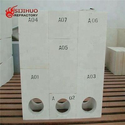 Bajo contenido de SiC y 2.9 g/cm3 Densidad a granel Corindón mullite ladrillo para la construcción