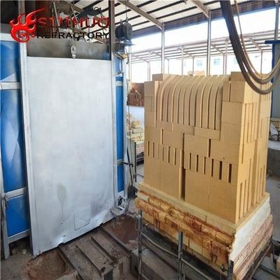 Refractoría común ladrillo refractario de azulejos de fuego para revestimiento de planta de cemento