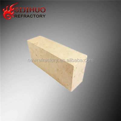 230x114x65 mm ladrillo de fuego de aluminio alto amarillo para revestimiento 48-83 Al2O3