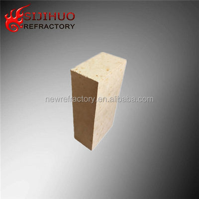 230x114x65 mm ladrillo de fuego de aluminio alto amarillo para revestimiento 48-83 Al2O3